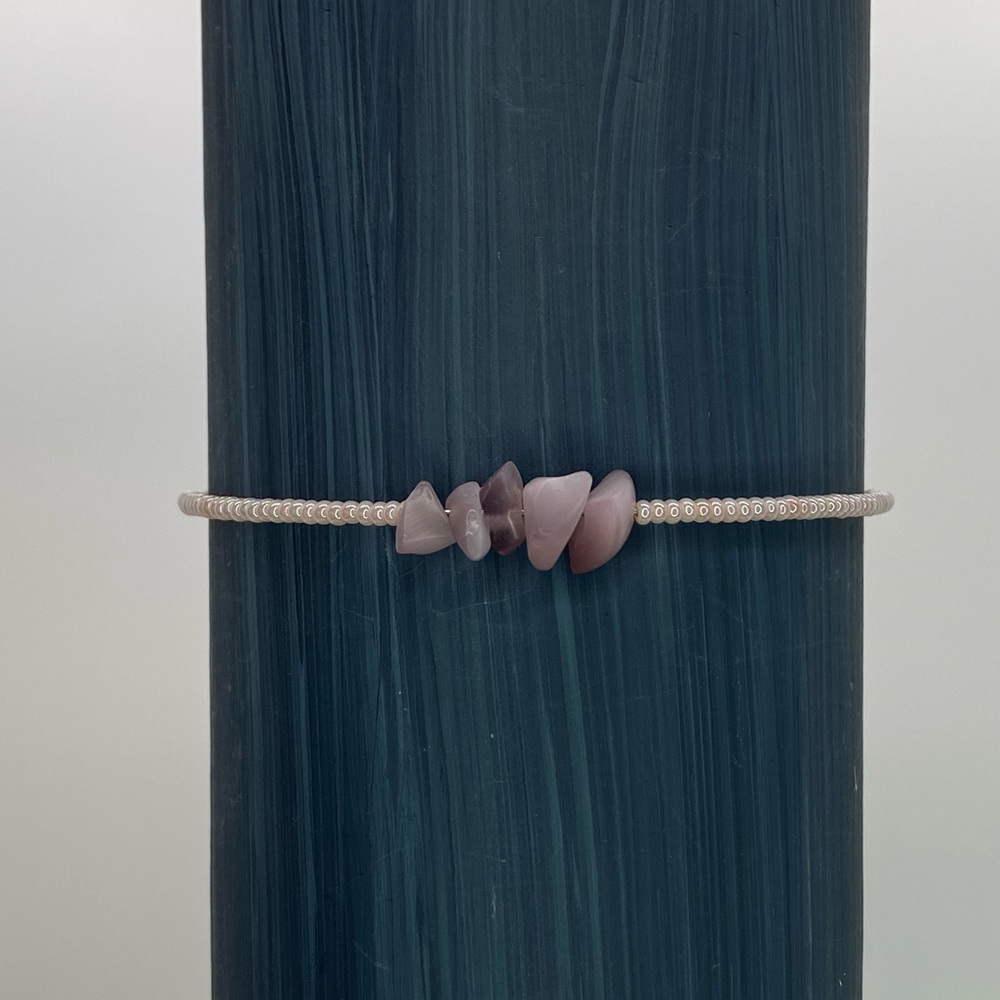Handmade Smoked Quartz Bracelet